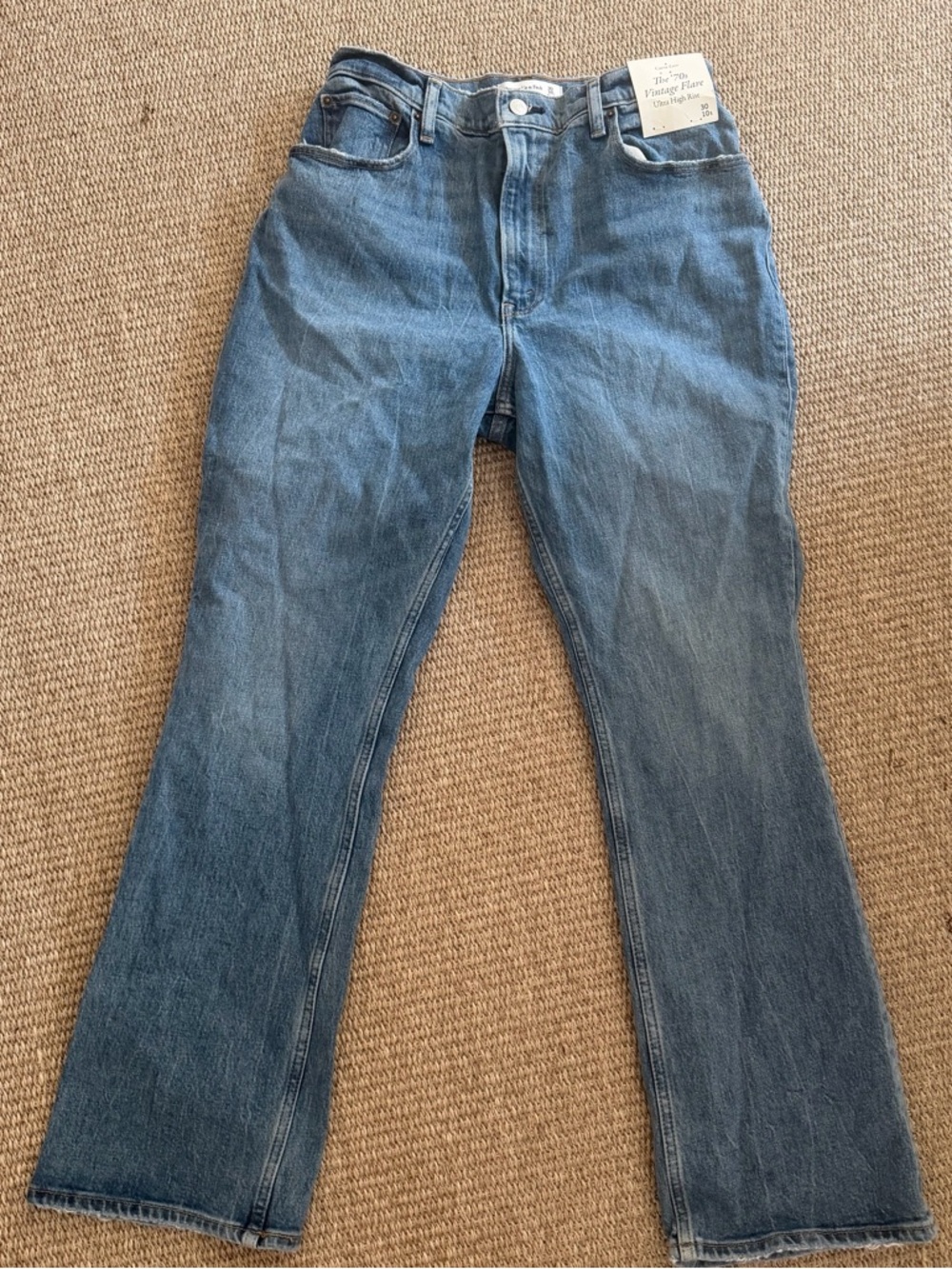 Abercrombie 70s vintage flare short